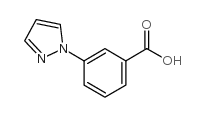 3-(1H-PYRAZOL-1-YL)BENZOIC ACID structure
