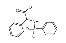 α-Phenyl-N-(phenylsulfonyl)glycine Structure