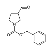 Benzyl 3-formylpyrrolidine-1-carboxylate structure