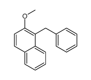 1-benzyl-2-methoxynaphthalene Structure