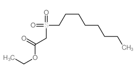 Acetic acid,2-(octylsulfonyl)-, ethyl ester picture