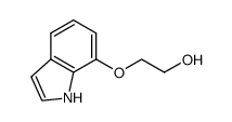 2-(1H-Indol-7-yloxy)-1-ethanol Structure