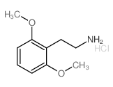 2-(2,6-dimethoxyphenyl)ethanamine结构式