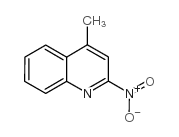 4-甲基-2-硝基喹啉结构式