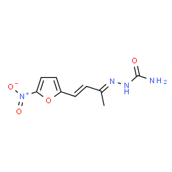 3-(5-Nitrofuran-2-yl)-2-methylacrylaldehyde semicarbazone结构式