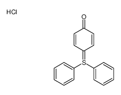 (4-hydroxyphenyl)-diphenylsulfanium,chloride Structure