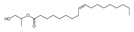 1-hydroxypropan-2-yl (Z)-octadec-9-enoate Structure