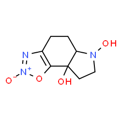 8aH-Pyrrolo[2,3-g]-1,2,3-benzoxadiazol-8a-ol, 4,5,5a,6,7,8-hexahydro-6-hydroxy-, 2-oxide (9CI) structure