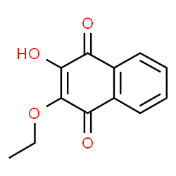 1,4-Naphthalenedione,2-ethoxy-3-hydroxy-(9CI) structure