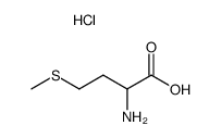 DL-METHIONINE HYDROCHLORIDE Structure