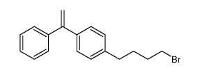 1-(4-bromobutyl)-4-(1-phenylethenyl)benzene结构式