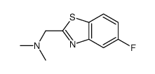 1-(5-Fluoro-1,3-benzothiazol-2-yl)-N,N-dimethylmethanamine Structure