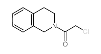 2-chloro-1-(3,4-dihydro-1H-isoquinolin-2-yl)ethanone结构式