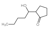 2-(1-羟基戊基)-1-环戊酮结构式