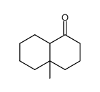 optically inactive 4a-methyl-octahydro-naphthalen-1-one结构式