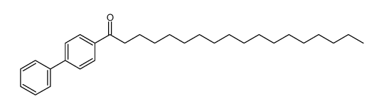 1-biphenyl-4-yl-octadecan-1-one结构式