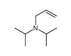 N-propan-2-yl-N-prop-2-enylpropan-2-amine结构式