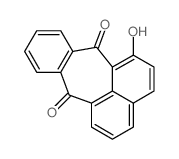 1-hydroxypleiadene-7,12-dione Structure