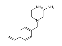 N'-(2-aminoethyl)-N'-[(4-ethenylphenyl)methyl]ethane-1,2-diamine Structure