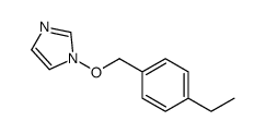 1-[(4-Ethylbenzyl)oxy]-1H-imidazole Structure