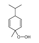 3-hydroperoxy-3-methyl-6-propan-2-ylcyclohexa-1,4-diene Structure