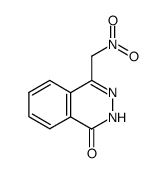 4-nitromethyl-2H-phthalazin-1-one结构式