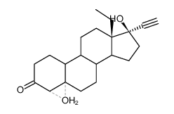 levonorgestrel-4 beta,5 beta-epoxide结构式