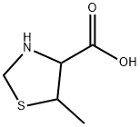4-Thiazolidinecarboxylicacid,5-methyl-(6CI,9CI) structure