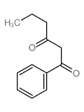 1-phenylhexane-1,3-dione Structure