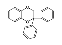 4b,10a-Dihydro-4b-phenylbenzo[b]benzo[3,4]cyclobuta[1,2-e][1,4]dioxin Structure