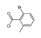 2-bromo-6-methylbenzoyl chloride Structure