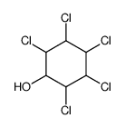 2,3,4,5,6-pentachlorocyclohexan-1-ol Structure