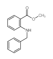 methyl 2-(benzylamino)benzoate结构式