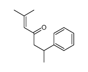 2-methyl-6-phenylhept-2-en-4-one Structure