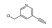 5-(氯甲基)烟腈结构式