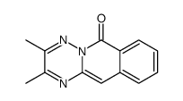 2,3-dimethyl-[1,2,4]triazino[2,3-b]isoquinolin-6-one结构式