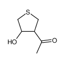 Ethanone, 1-(tetrahydro-4-hydroxy-3-thienyl)- (9CI)结构式