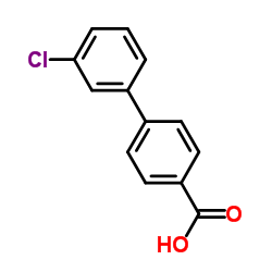 3'-氯-4-联苯甲酸结构式