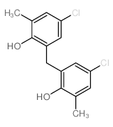 Phenol,2,2'-methylenebis[4-chloro-6-methyl- (9CI)结构式