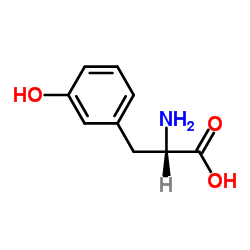 L-m-Tyrosine Structure