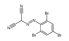 2-[(2,4,6-tribromophenyl)diazenyl]propanedinitrile Structure