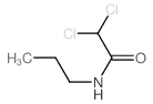 2,2-dichloro-N-propyl-acetamide结构式