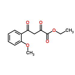 Ethyl 4-(2-methoxyphenyl)-2,4-dioxobutanoate Structure