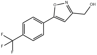 5-[4-(trifluoromethyl)phenyl]-3-isoxazolemethanol picture