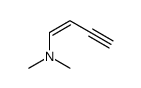 N,N-dimethylbut-1-en-3-yn-1-amine结构式