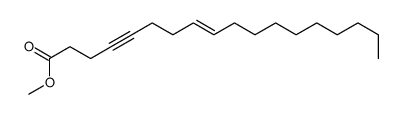 methyl octadec-8-en-4-ynoate Structure