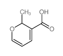 2-methyl-2H-pyran-3-carboxylic acid Structure