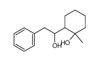 2-(1-Hydroxy-2-phenylethyl)-1-methyl-cyclohexanol结构式