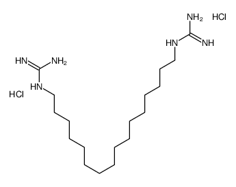 N,N'''-1,16-hexadecanediylbisguanidine dihydrochloride structure