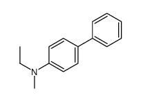 N-Ethyl-N-methyl-(1,1'-biphenyl)-4-amine结构式